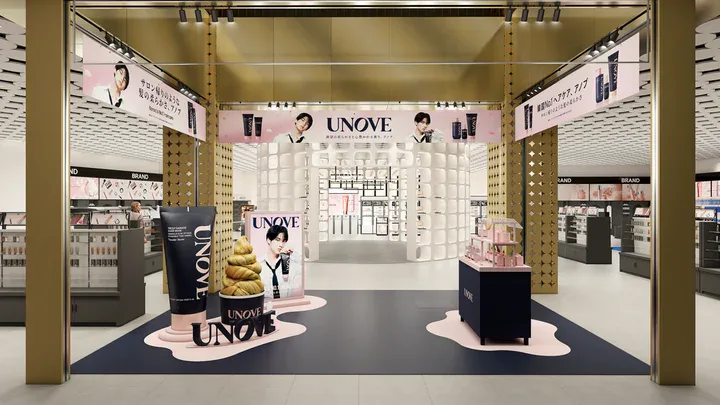 UNOVE POPUP会場イメージ